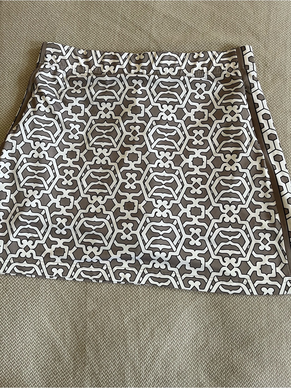 Gretchen Scott Geometric Print Golf Skort Size Large
